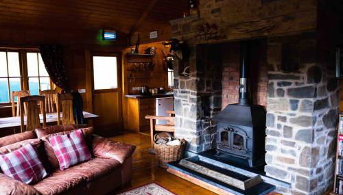 George Cabin - Log Cabin in Wales with Hot tub - Foto 3