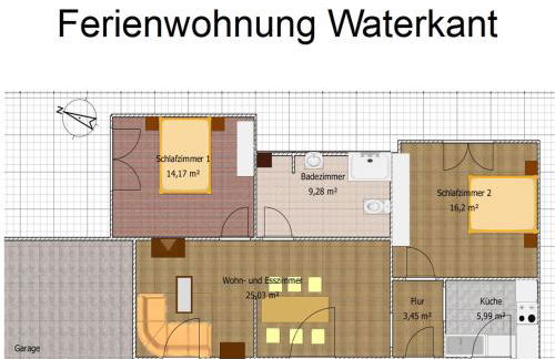 Ferienwohnung Waterkant - Foto 5
