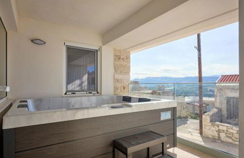 Chic Greek Cave Maisonette with hot tub - Foto 4