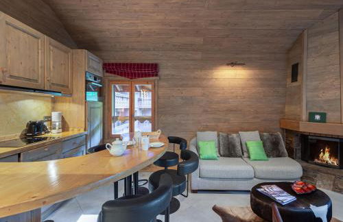 Duplex 5 pers à Méribel avec Piscine et Cheminée - FR-1-566-35 - Foto 9