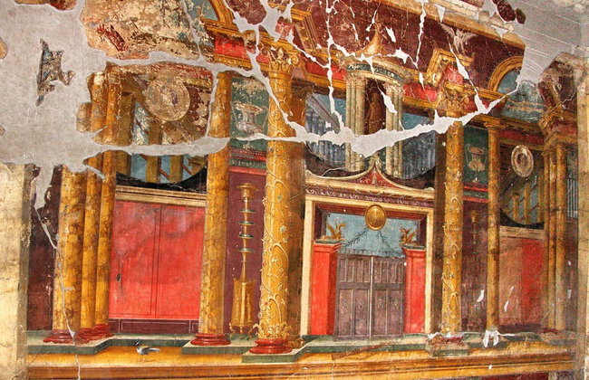 Entrada a la villa romana de Oplontis - Foto 2