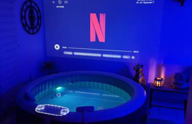 Suite Eden Spa, Appart'hôtel bien être , Patio de standing barbecue - TV XL CinéSport, Lit Q-Size, Wifi, P-Gratuit en Résidence - Foto 77