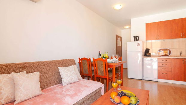 Apartments Island Beat - Two Bedroom Apartment With Balcony and Sea View - Foto 5, Cocina privada