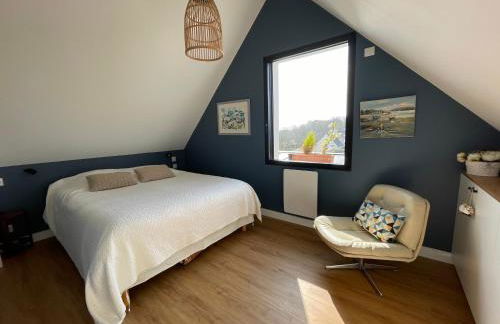 Ty Glazu Villa neuve grand confort, jardin 1600m2, GR34, criques, restos et port Doelan à pied - Foto 42