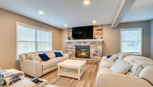 Family Home on Lake Newton with Deck and Fire Pit - Foto 3