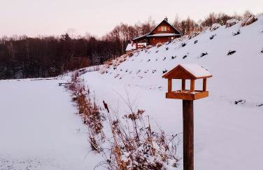 Siedlisko Sielska Dolina Nad Stawem luksusowy domek całoroczny z fińską sauną - Foto 26