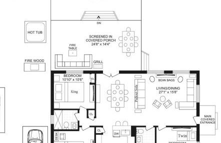 2 Lake Cabins Poolhottub Game Room & Courts - Foto 23