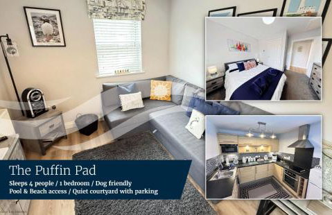 The Puffin Pad - Part of the The Bay Filey Holiday Village with pool, gym and direct beach access, pub, restaurant, tennis and meadows walks - Foto 1