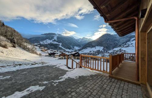 Lodge alpin chaleureux, 4 chambres, 10 pers, parking, terrasse, Arêches-Beaufort - FR-1-342-330 - Photo 13