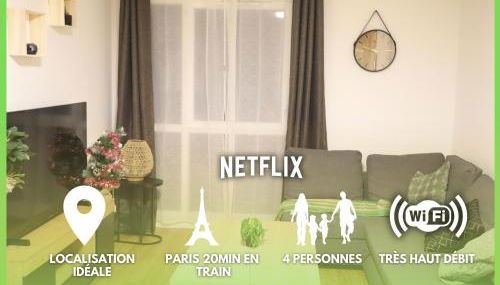 Le Cocon lumineux à 20mn de Paris et Orly - Foto 2