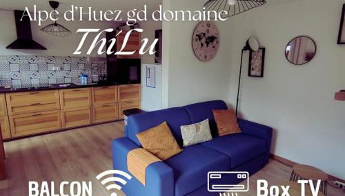 ThiLuCha Le ThiLu ALPE D'HUEZ gd domaine à Allemont - Foto 1