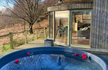 Craigmaddie Muir Roundhouse with Hot Tub Romantic, Luxury, Rural Stay for 2 Near Milngavie - Foto 7