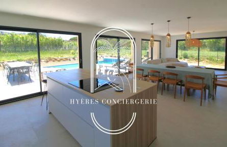 Villa moderne Giens proche plage piscine climatisation Wifi By HC - Foto 11