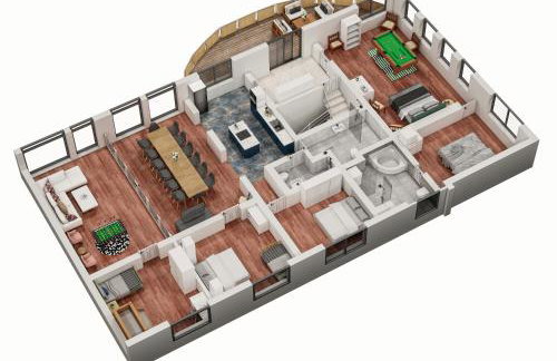 Cityscape Loft Hannover - 216qm 15 Personen - Photo 2