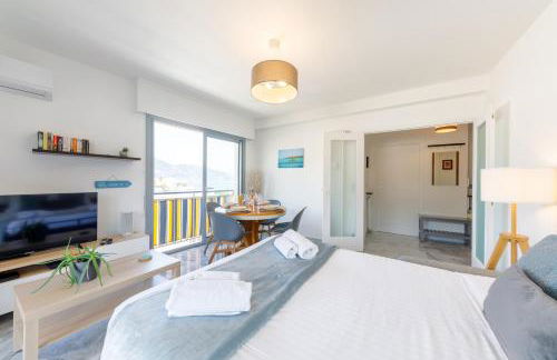 Vue Mer, Terrasse & Garage Privé, Lumineux Appartement à 2 min de la plage - Foto 13