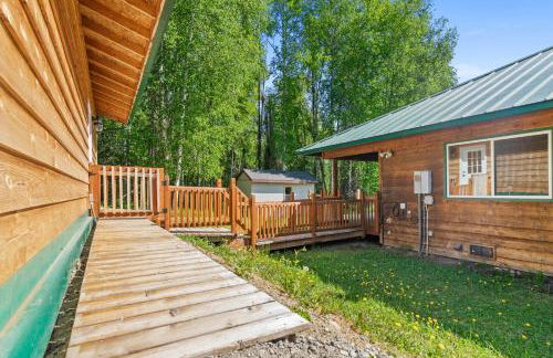 Wasilla Spruce Moose Cabin Lakefront and Hot Tub! - Foto 30