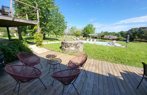 Villa de charme avec piscine entre Lot et Dordogne, au cœur de la nature - Photo 9