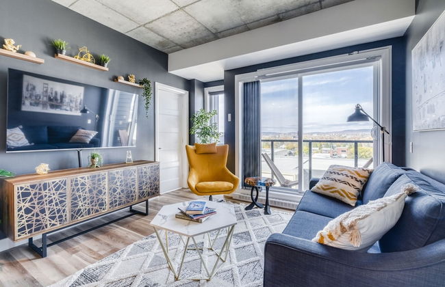 Appartement Luxe | Incredible Sunset View - Pool - Parking - Near Old Québec - Foto 13