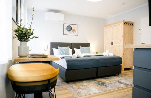 bonquartier - LUXAPT#1 Self Check-In mit Küche, Klimaanlage und Parkplatz - Foto 3