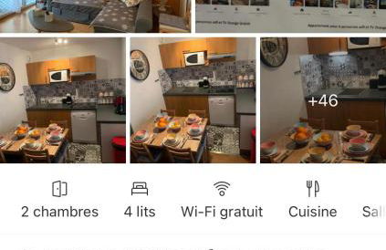 Appartement tt confort au coeur des montagnes vue sur les montagnes II Wifi - Foto 8