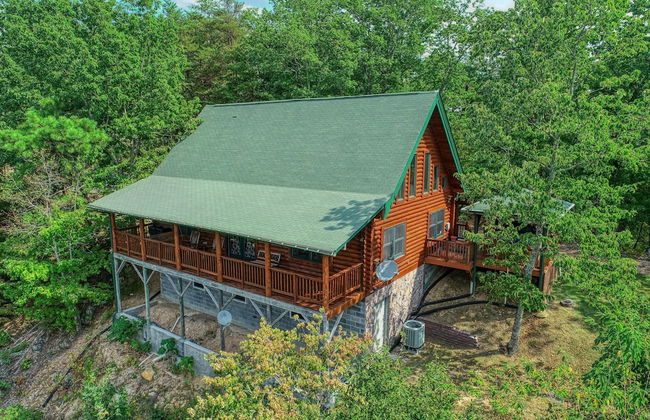 Mountain View - 2 Bedrooms, 2 Baths, Sleeps 6 Cabin by RedAwning - Foto 34