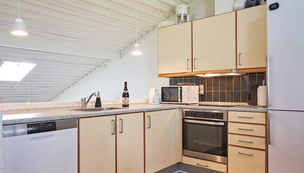 4 Person Holiday Home in Allinge - Foto 5, Cocina privada