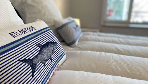 La Forêt-Fouesnant, appart. neuf, centre, proche golf, parking privatif - FR-1-481-130 - Foto 5