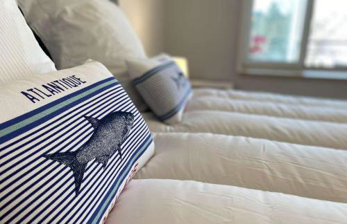 La Forêt-Fouesnant, appart. neuf, centre, proche golf, parking privatif - FR-1-481-130 - Foto 5