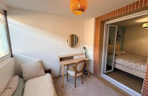 Jardin japonais - T2 parking privé et terrasse - Foto 19