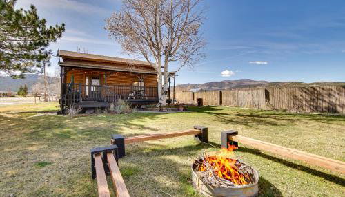 Mtn-View Cabin with Horse Pasture in Koosharem - Foto 3