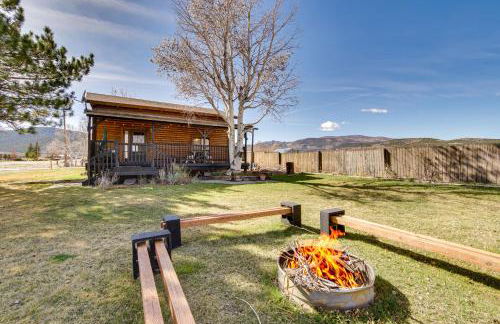 Mtn-View Cabin with Horse Pasture in Koosharem - Foto 6