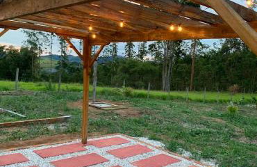 Casa de Campo Paraibuna com Lareira e Fogo de chão - Foto 49