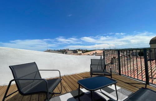 Rooftop N°38 - Rooms et Studios - Vue Cité Médiévale - Foto 3