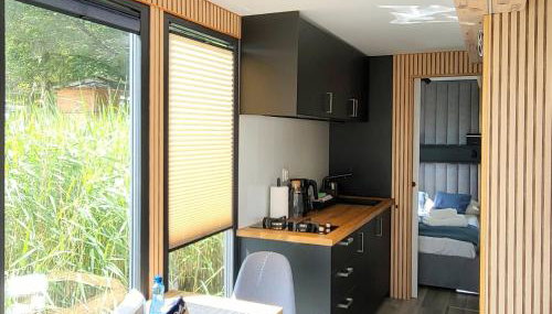 Houseboat SeeSea Mazury - Domek na wodzie Bogaczewo k Giżycka - Foto 4, stove