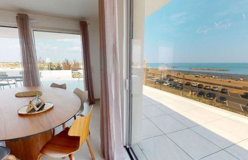 Spendide appartement tout confort, Résidence Archipel T4 en bord de plage, avec grande terrasse aménagée,spa et parking privé - Foto 4