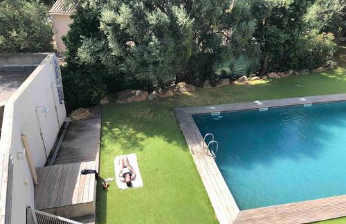 Studio Piscine, 200m port de Porto Vecchio pour 2 personnes - Foto 19