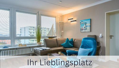 Skriien Mö TOP-Fewo 4 Sterne 5 Min zum Strand Balkon 2 SZ TG Zentrum - Foto 3