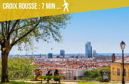 Grand duplex 5 pers au cœur de Lyon Opéra & métro - Foto 21