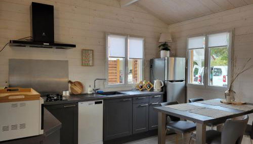 La Cabane de l'Estran au bord de mer - Foto 5, stove, toaster, minibar