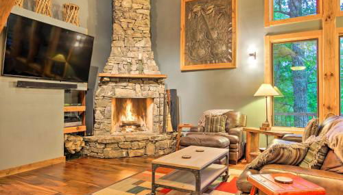 Couples Treehouse Retreat with Hot Tub and Views - Foto 4