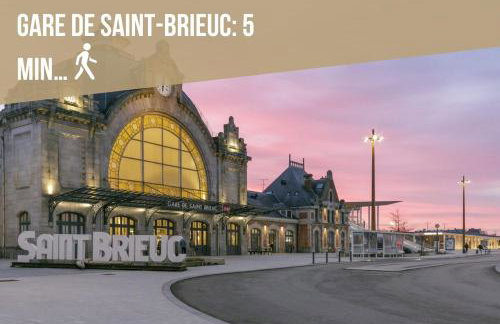 Le Cornouaille - Central, Élégant & 5m Gare - Foto 33