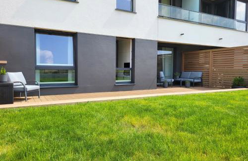 Apartament 150 Zaspa VVita z ogrodem i tarasem - Foto 42