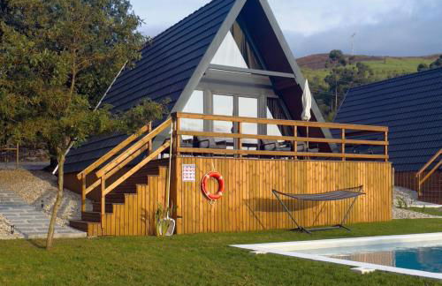 Chalés Luna In Rio escapadinha no Gerês, A-frame aconchegante vista rio e montanha aquecimento, total privacidade - Photo 1