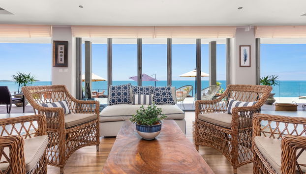 Sala de estar do lobby