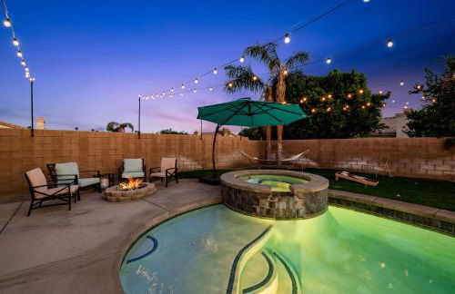 Casa Desert Muse with Heated Pool Spa Firepit Mini Golf and Games - Photo 13
