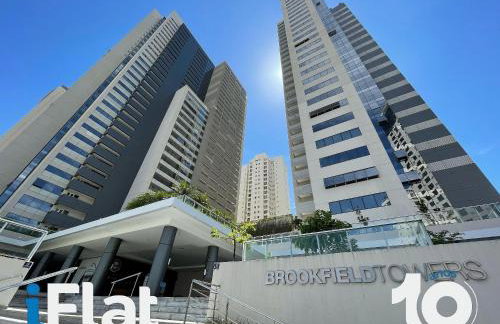 iFlat Brookfield Towers BTLX3007 Jardim Goiás - Foto 2