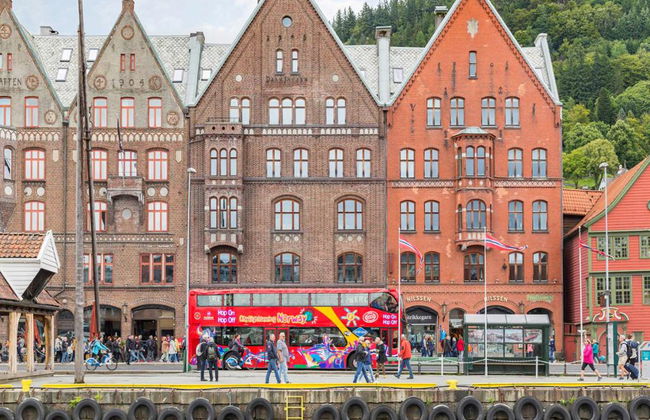 Visite de la ville de Bergen en bus touristique Hop-On Hop-Off - Photo 6