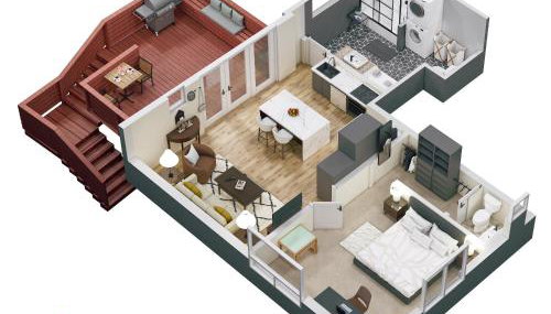 30-Day Minimum Boulder Bright & Modern Private 1BR 2BA ADU - Foto 2