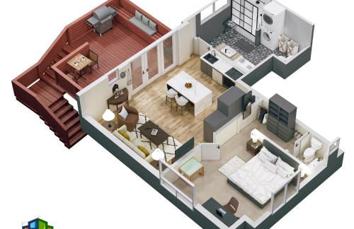 30-Day Minimum Boulder Bright & Modern Private 1BR 2BA ADU - Photo 2