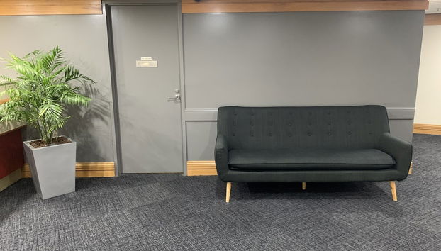 Zona de estar del vestíbulo